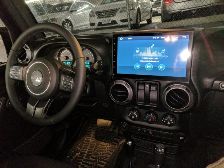 Swapping the Useless Factory Stereo in a 2017 Jeep Wrangler Mark Dodd